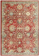 Dynamic Rugs JUNO 6883 RED 5.3X7.7 Imgs Transitional Floral Area Rugs